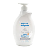 LoverCare Babymac Goats Milk Baby Bath And Rice 1 Litre
